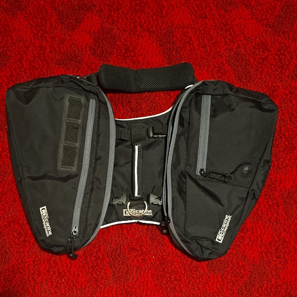 Black Belt Bags with Durable Material and Adjustable Straps